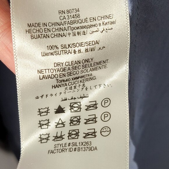 Lot of 2 Silk Tops BCBGMAXAZRIA Marciano Office Work Victorian Elegant Small - Picture 15 of 15